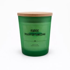Kubek pełen optymizmu